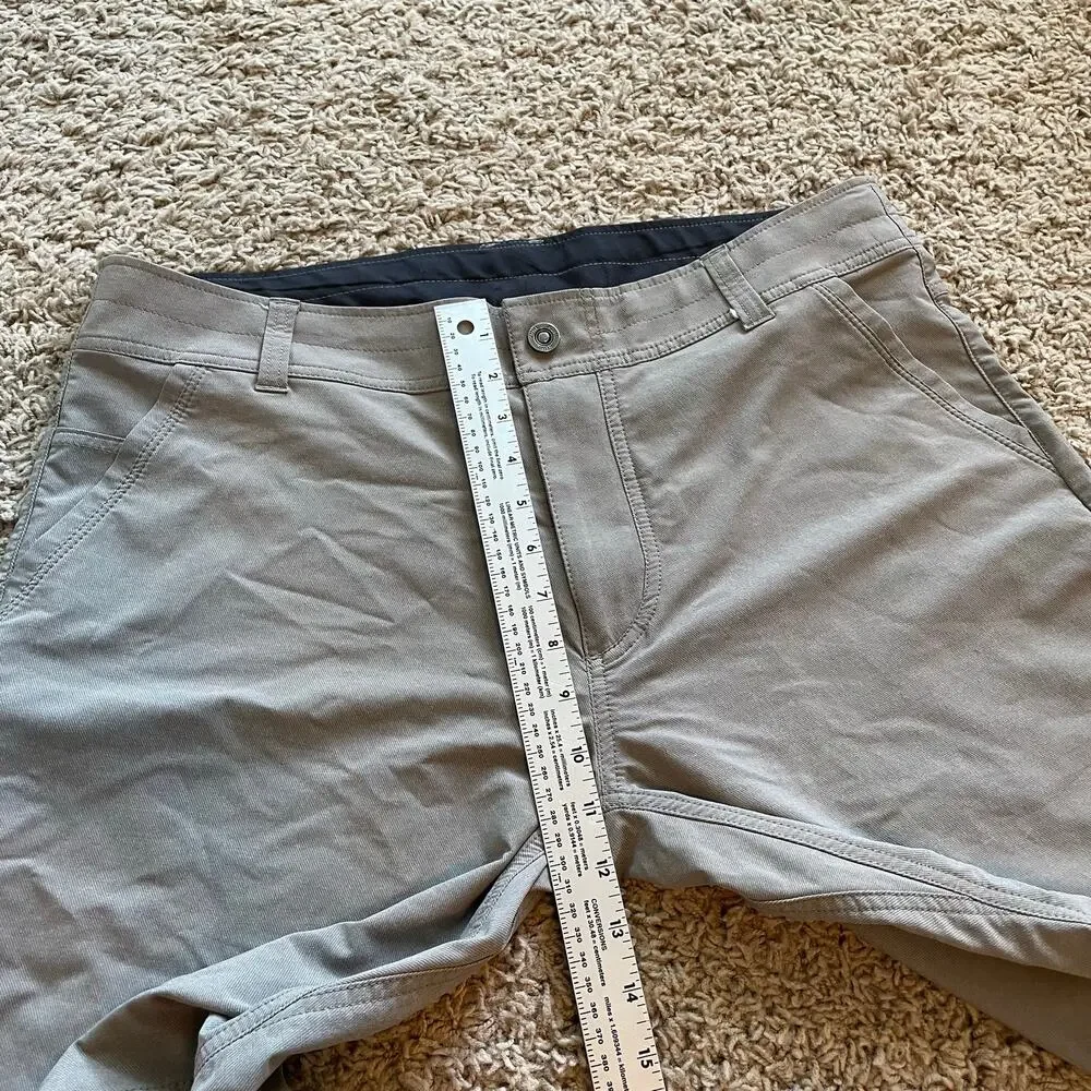 Kuhl Men's Shorts Shift Amphibia Short Charcoal Gray Tech size 36